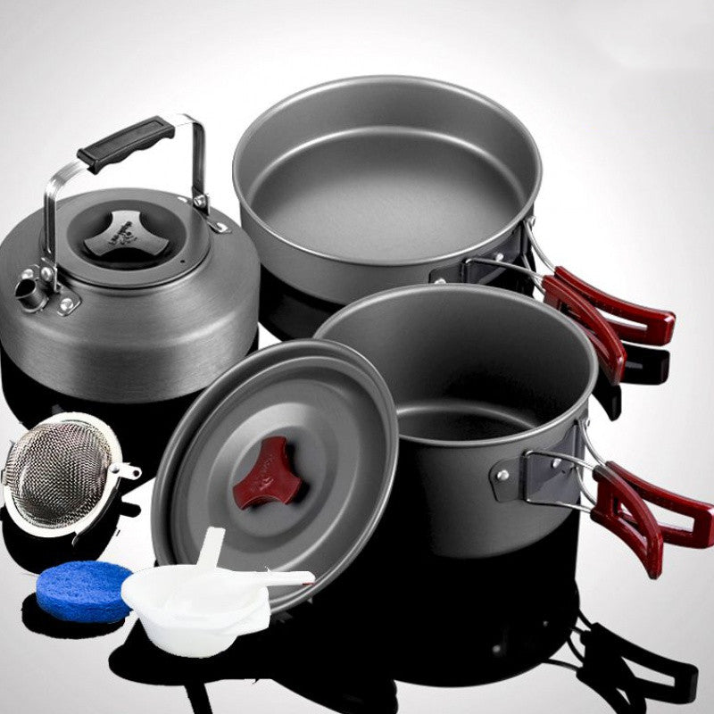 Elevate Your Outdoor Experience with Our Picnic Cookware Set